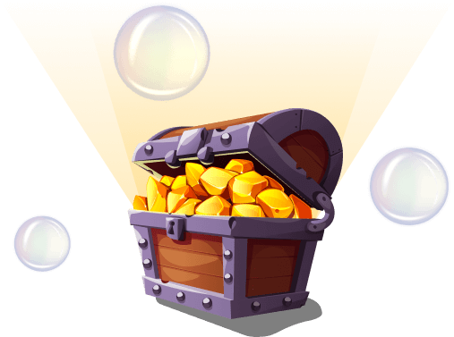WinShark Casino Welcome Bonus Treasure Chest
